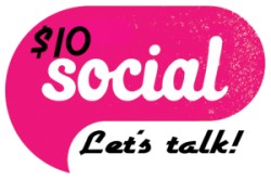 10 Dollar Social Logo Transparent