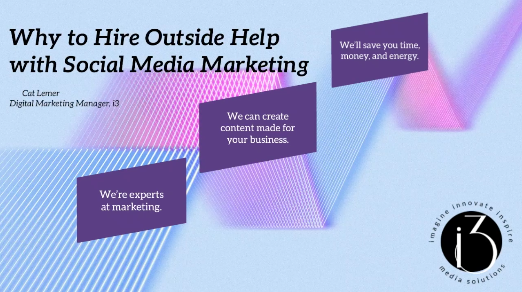 why to hire outside help with social media marketing vlog image