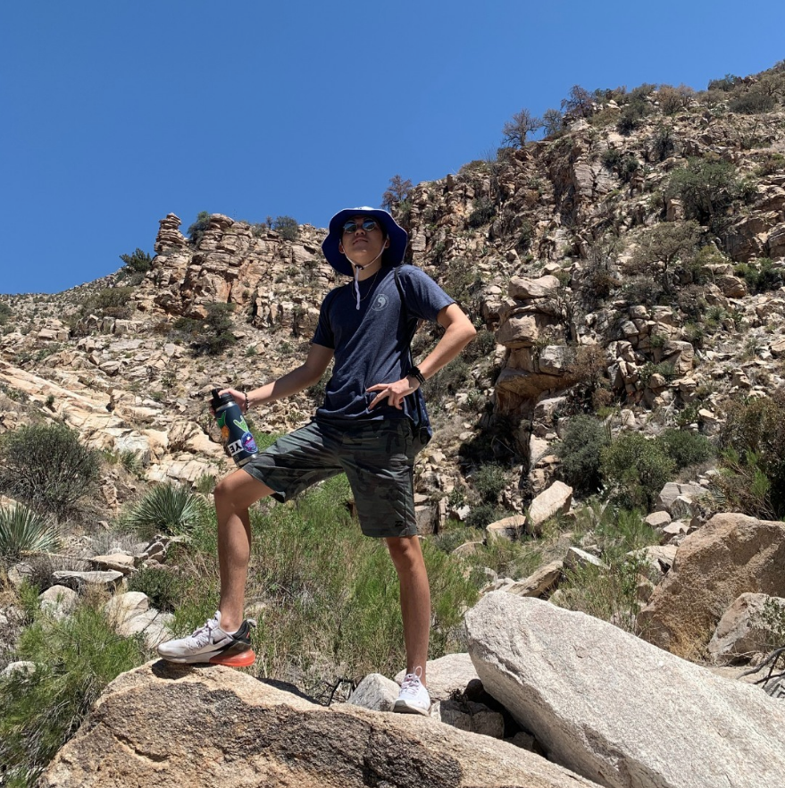 connor hiking
