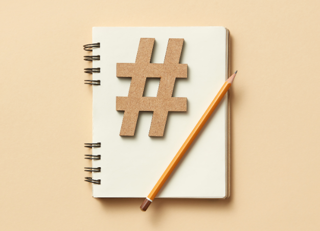 socialmediapage hashtag for social media image